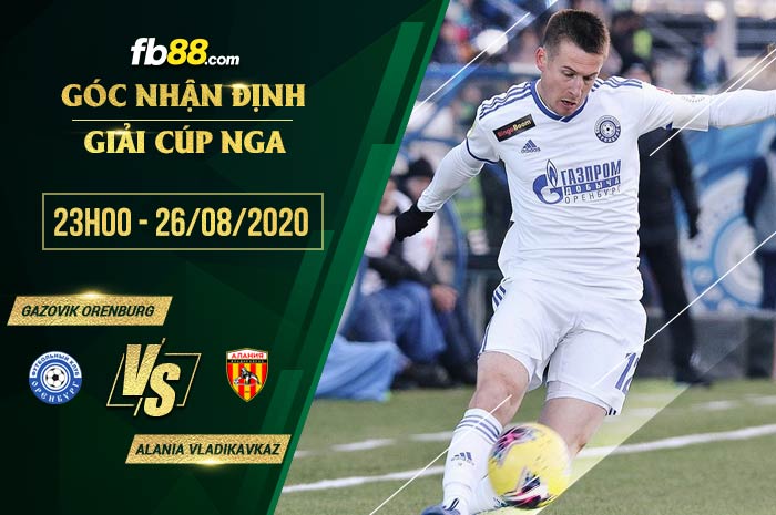 fb88-soi kèo Gazovik Orenburg vs Alania Vladikavkaz