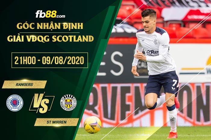 fb88-soi kèo Glasgow Rangers vs Saint Mirren