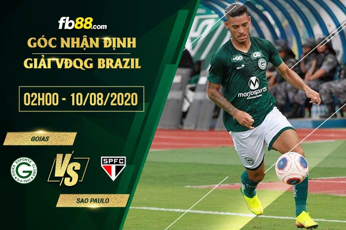 fb88-soi kèo Goias vs Sao Paulo