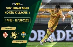 fb88-soi kèo Gwangju Football Club vs Gangwon FC