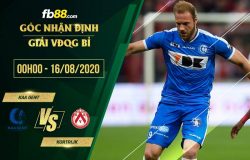 fb88-soi kèo KAA Gent vs Kortrijk