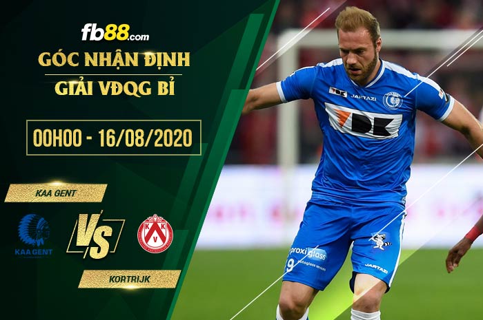 fb88-soi kèo KAA Gent vs Kortrijk