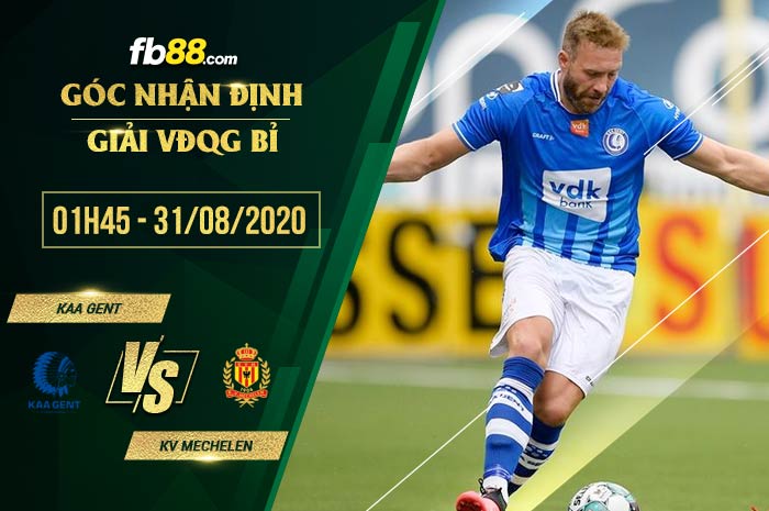 fb88-soi kèo KAA Gent vs Mechelen