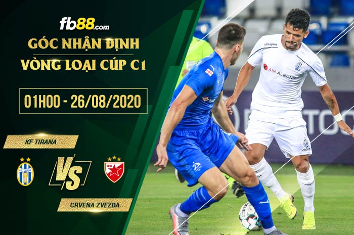 fb88-soi kèo KF Tirana vs Crvena Zvezda