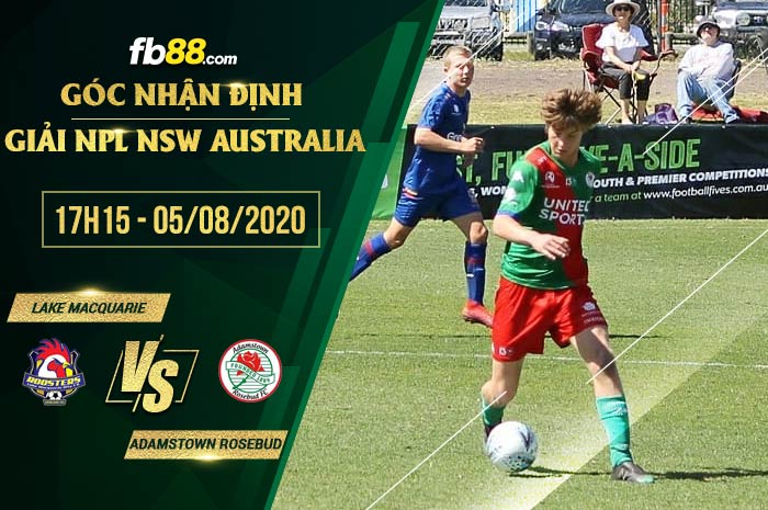 fb88-soi kèo Lake Macquarie vs Adamstown Rosebud