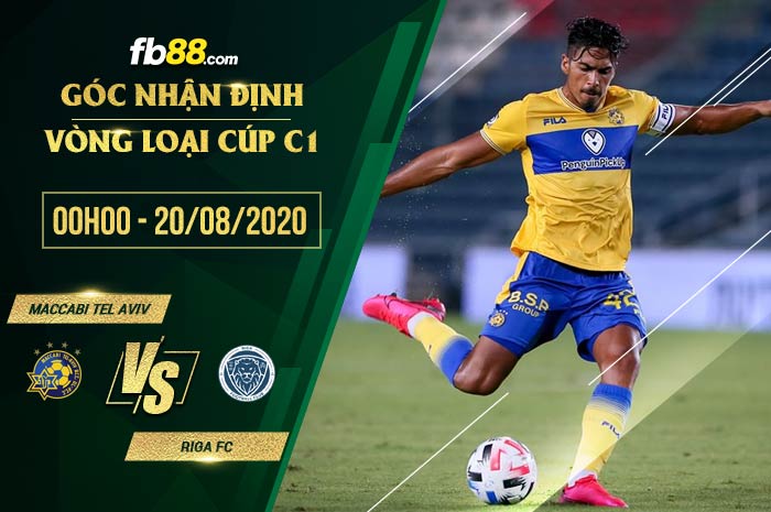 fb88-soi kèo Maccabi Tel Aviv vs Riga FC