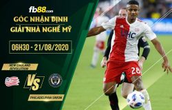 fb88-soi kèo New England Revolution vs Philadelphia Union