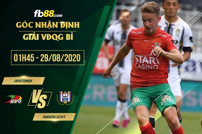 fb88-soi kèo Oostende vs Anderlecht