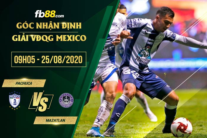 fb88-soi kèo Pachuca vs Mazatlan FC