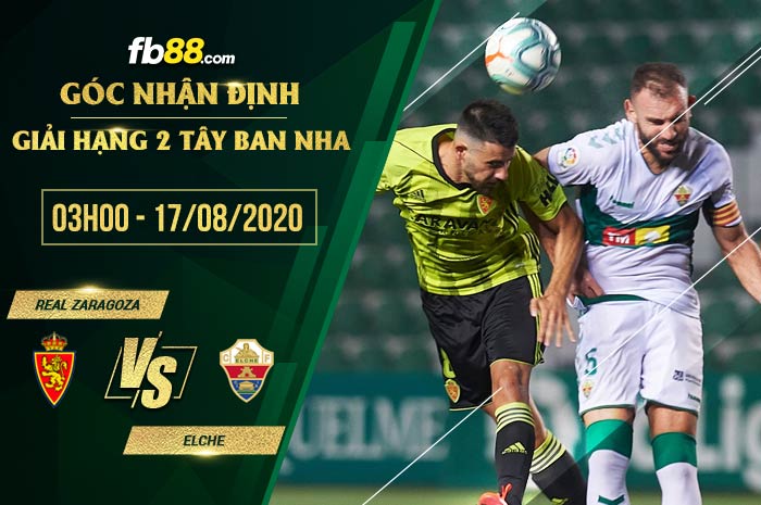 fb88-soi kèo Real Zaragoza vs Elche