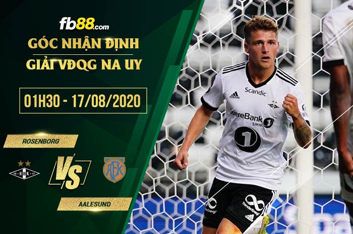 fb88-soi kèo Rosenborg vs Aalesund FK