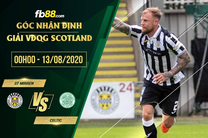 fb88-soi kèo Saint Mirren vs Celtic FC