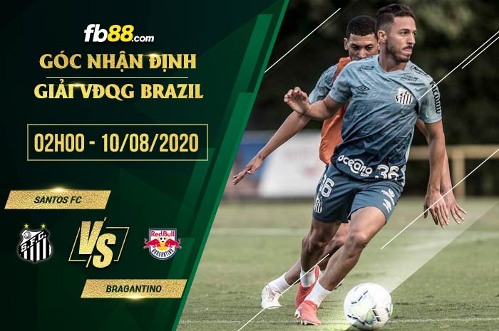 fb88-soi kèo Santos vs Bragantino