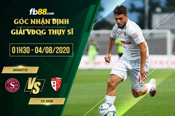 fb88-soi kèo Servette vs Sion