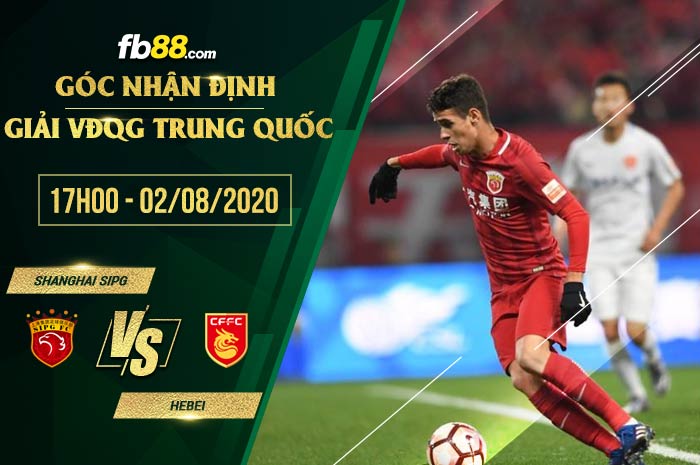 fb88-soi kèo Shanghai SIPG vs Hebei