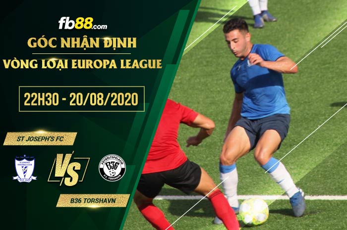 fb88-soi kèo St Joseph's FC vs B36 Torshavn