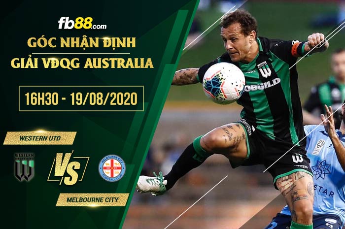 fb88-soi kèo Western United FC vs Melbourne City