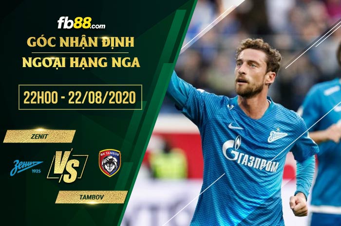 fb88-soi kèo Zenit St. Petersburg vs Spartak Tambov