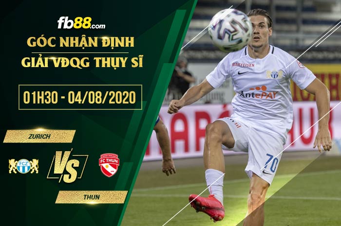 fb88-soi kèo Zurich vs Thun