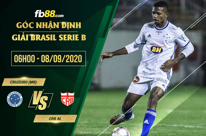 fb88-soi kèo Cruzeiro (MG) vs CRB AL