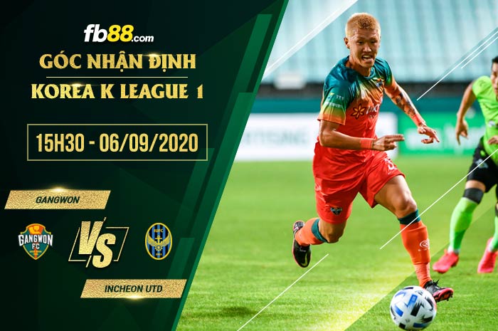 fb88-soi kèo Gangwon FC vs Incheon United