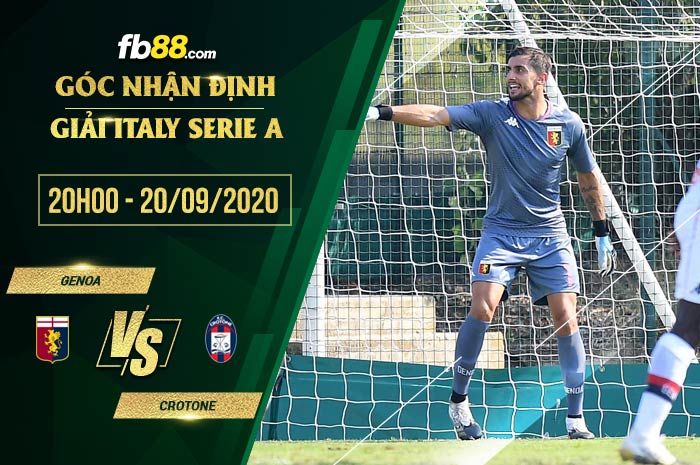 fb88-soi kèo Genoa vs Crotone