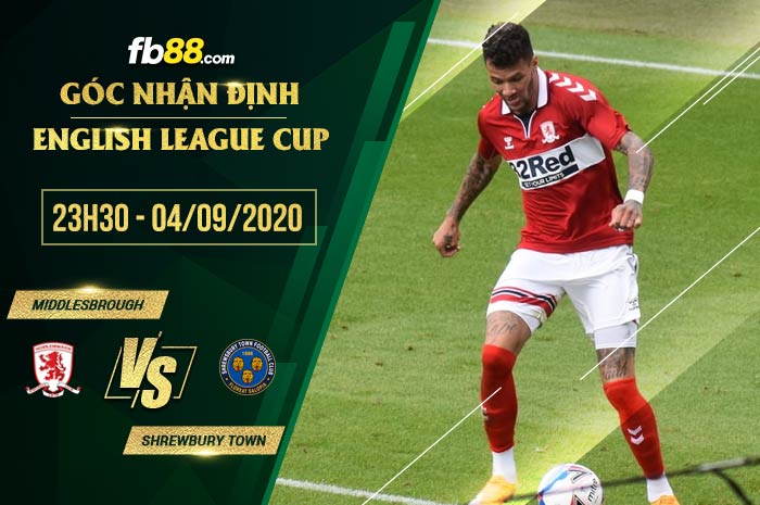 fb88-soi kèo Middlesbrough vs Shrewsbury Town