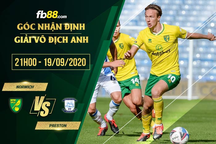 fb88-soi kèo Norwich City vs Preston North End