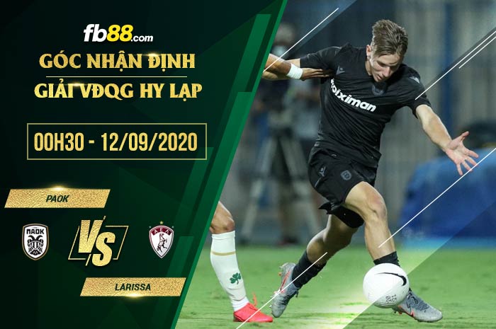 fb88-soi kèo PAOK Saloniki vs AEL Larisa