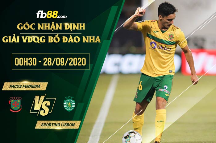 fb88-soi kèo Pacos de Ferreira vs Sporting Lisbon