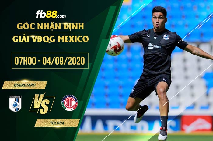 fb88-soi kèo Queretaro FC vs Toluca