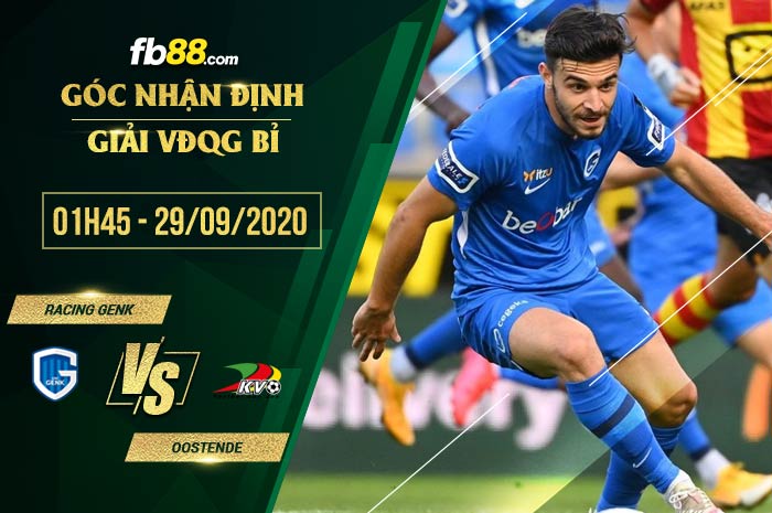 fb88-soi kèo Racing Genk vs Oostende