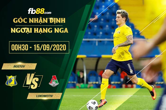 fb88-soi kèo Rostov FK vs Lokomotiv Moscow