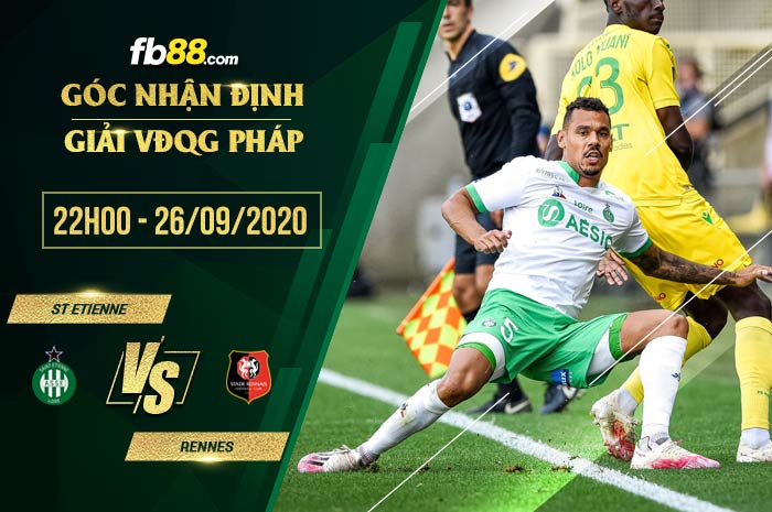 fb88-soi kèo Saint Etienne vs Rennes