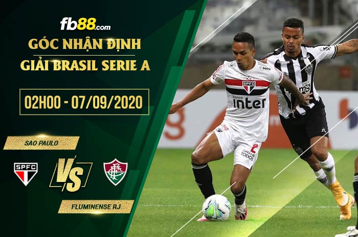 fb88-soi kèo Sao Paulo vs Fluminense RJ