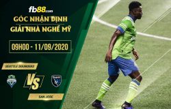 fb88-soi kèo Seattle Sounders vs San Jose Earthquakes