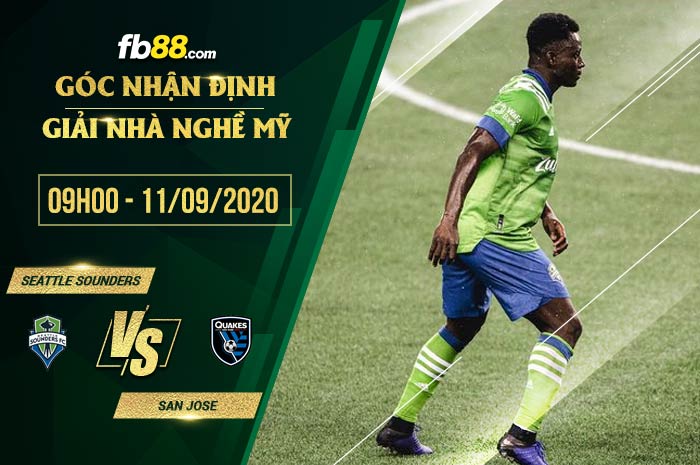 fb88-soi kèo Seattle Sounders vs San Jose Earthquakes