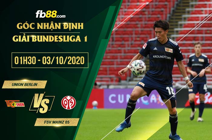 fb88-soi kèo Union Berlin vs FSV Mainz 05