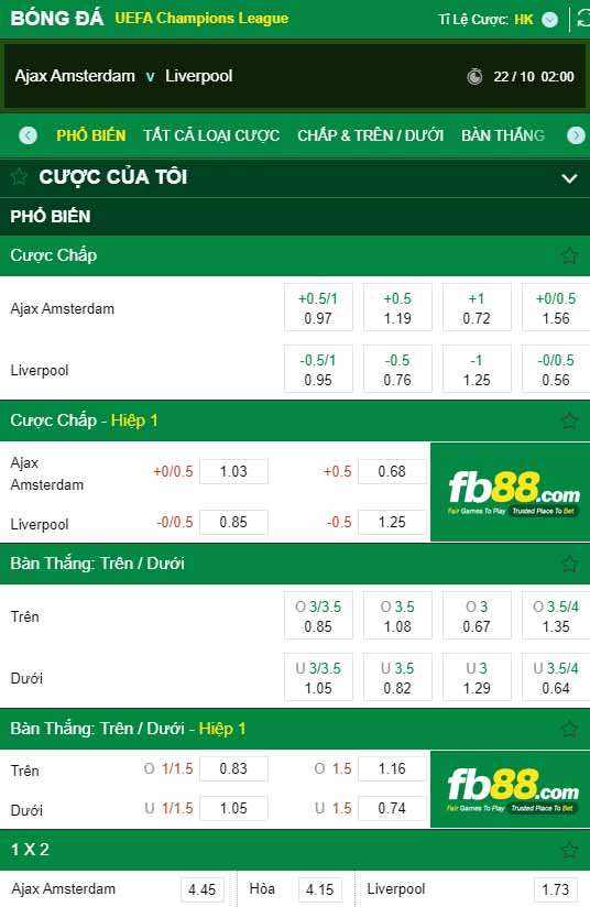 fb88-kèo nhà cái Ajax vs Liverpool