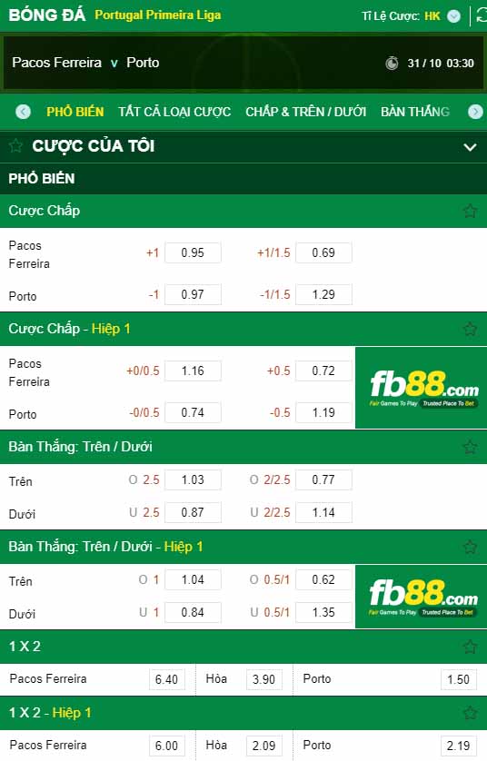 fb88-kèo nhà cái Pacos de Ferreira vs Porto