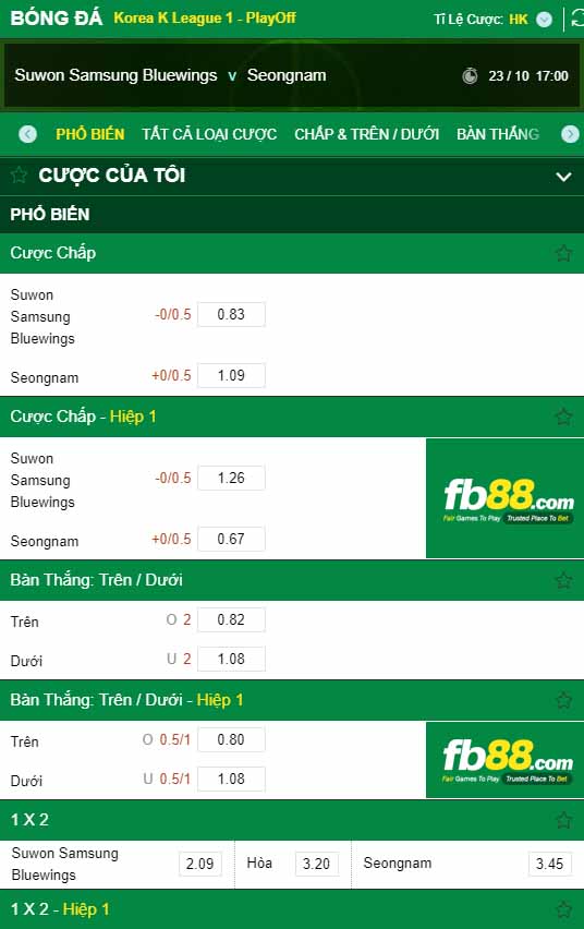 fb88-kèo nhà cái Suwon Samsung Bluewings vs Seongnam FC