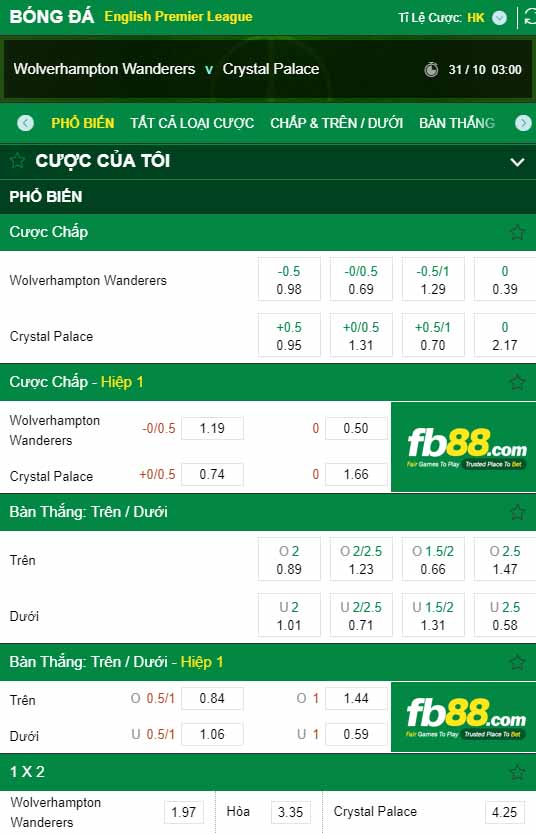 fb88-kèo nhà cái Wolves vs Crystal Palace