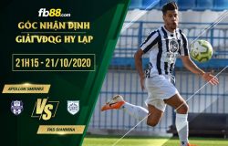 fb88-soi kèo Apollon Smirnis vs Pas Giannina