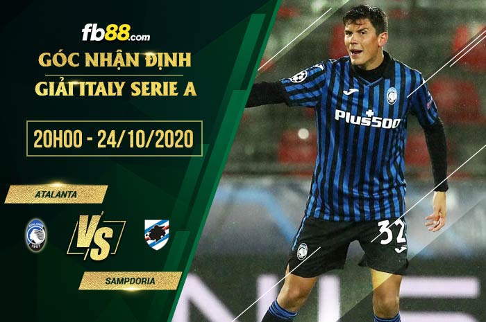 fb88-soi kèo Atalanta vs Sampdoria