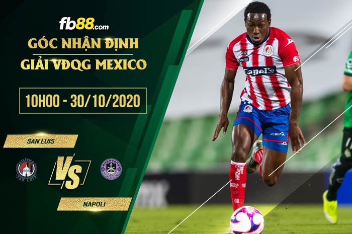 fb88-soi kèo Atletico San Luis vs Mazatlan