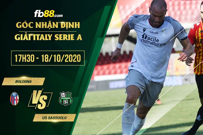 fb88-soi kèo Bologna vs Sassuolo