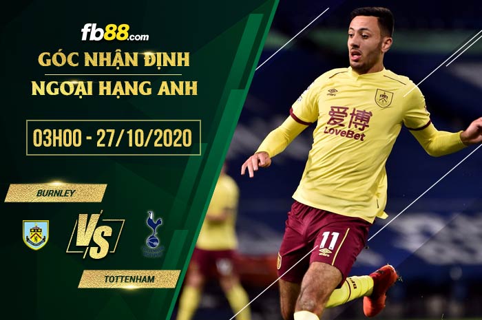 fb88-soi kèo Burnley vs Tottenham Hotspur