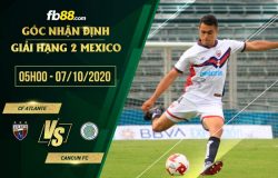 fb88-soi kèo CF Atlante vs Cancun FC