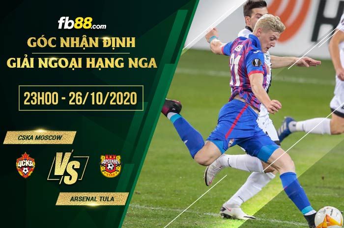 fb88-soi kèo CSKA Moscow vs Arsenal Tula