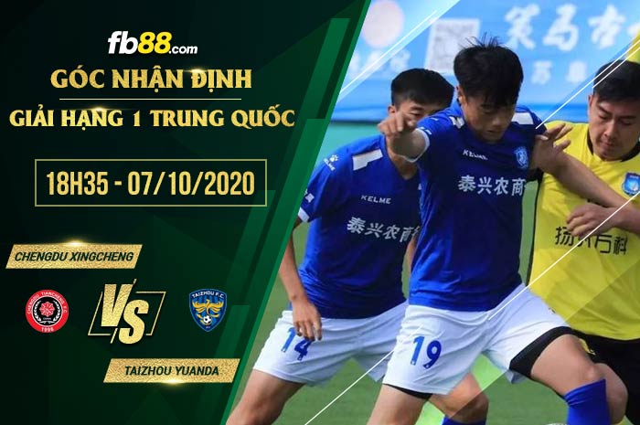 fb88-soi kèo Chengdu Xingcheng vs Taizhou Yuanda
